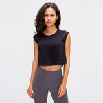 T-Shirt For Her - Quick Dry Fitness Crop Top