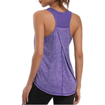 T-Shirt For Her - Sport Racerback Yoga Top