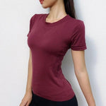 T-Shirt For Her - Yoga Training Gym Fit Top