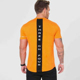 T-Shirts For Him - Fitness Patchwork Slim T-shirt