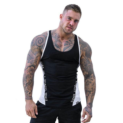Tank Tops For Him - Cotton Bodybuilding Tank Top