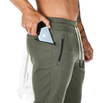 Trousers For Him - Side Zipper Gym Joggers