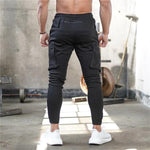 Skinny Track Pants Zipper Design